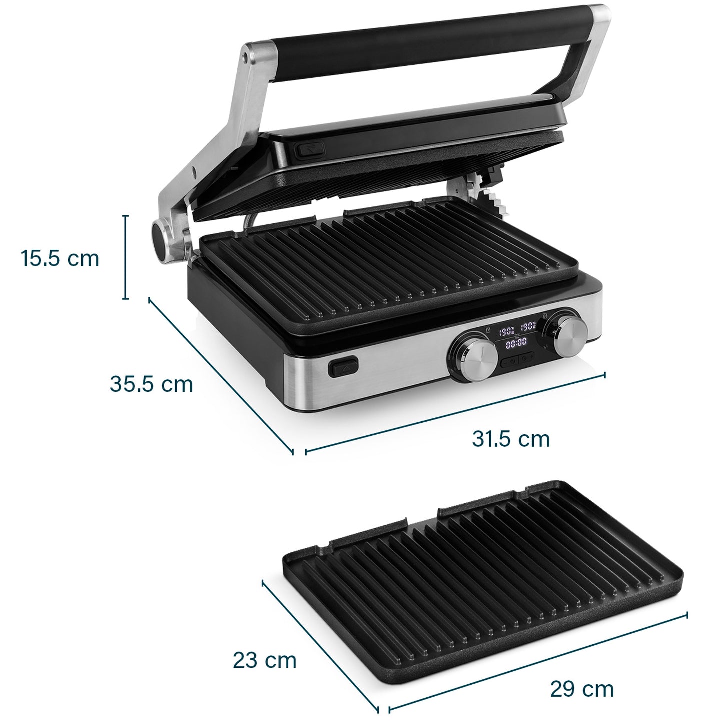Princess Elgrill Digital Grill Master Pro 2000w
