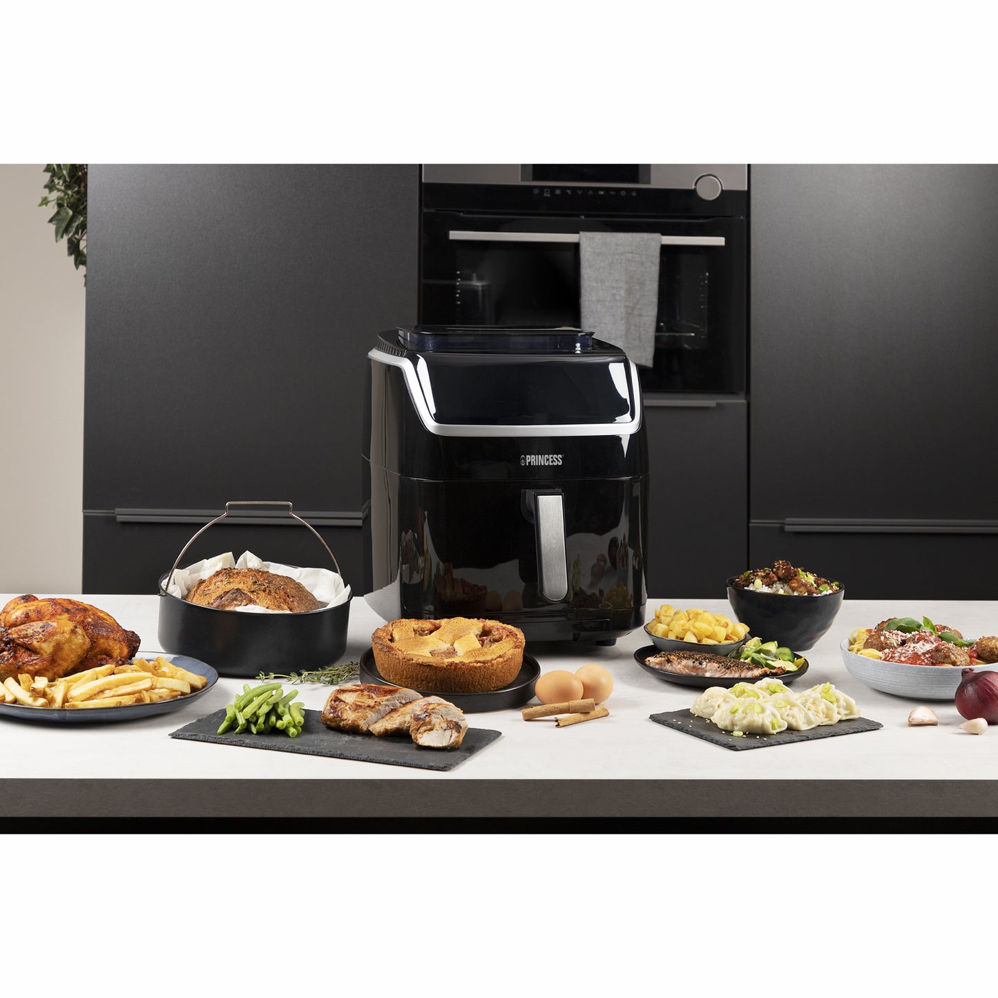 Princess Aerofryer med ånga 6,5l 700W - 182080-Scandikitchen