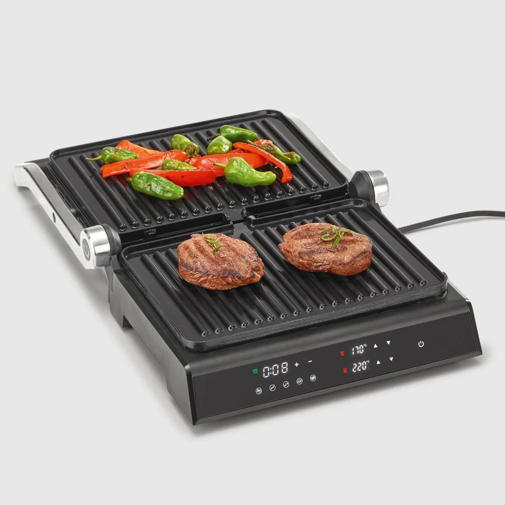 Severin Elektrisk kontaktgrill KG 2399, svart-Scandikitchen