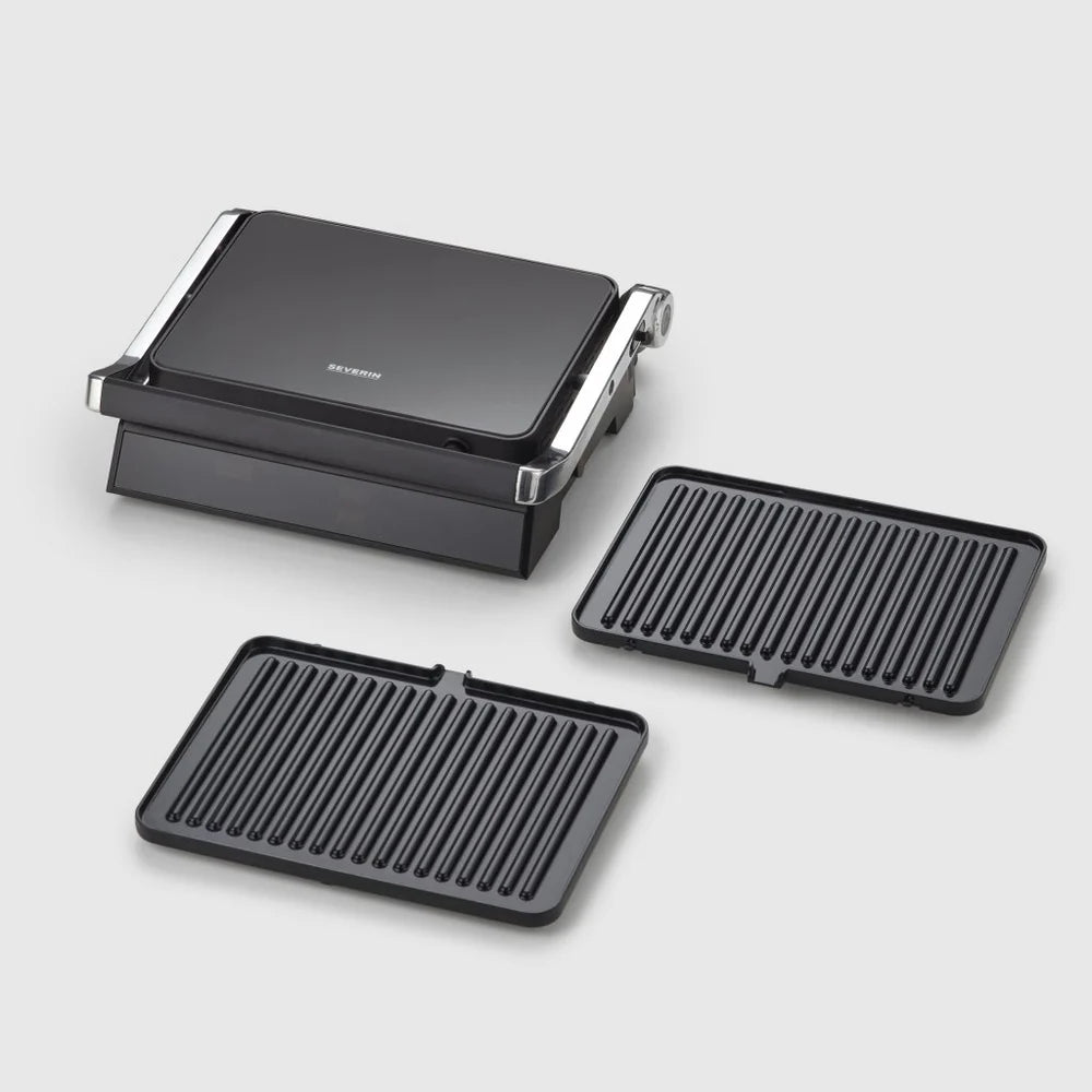 Severin Elektrisk kontaktgrill KG 2399, svart-Scandikitchen