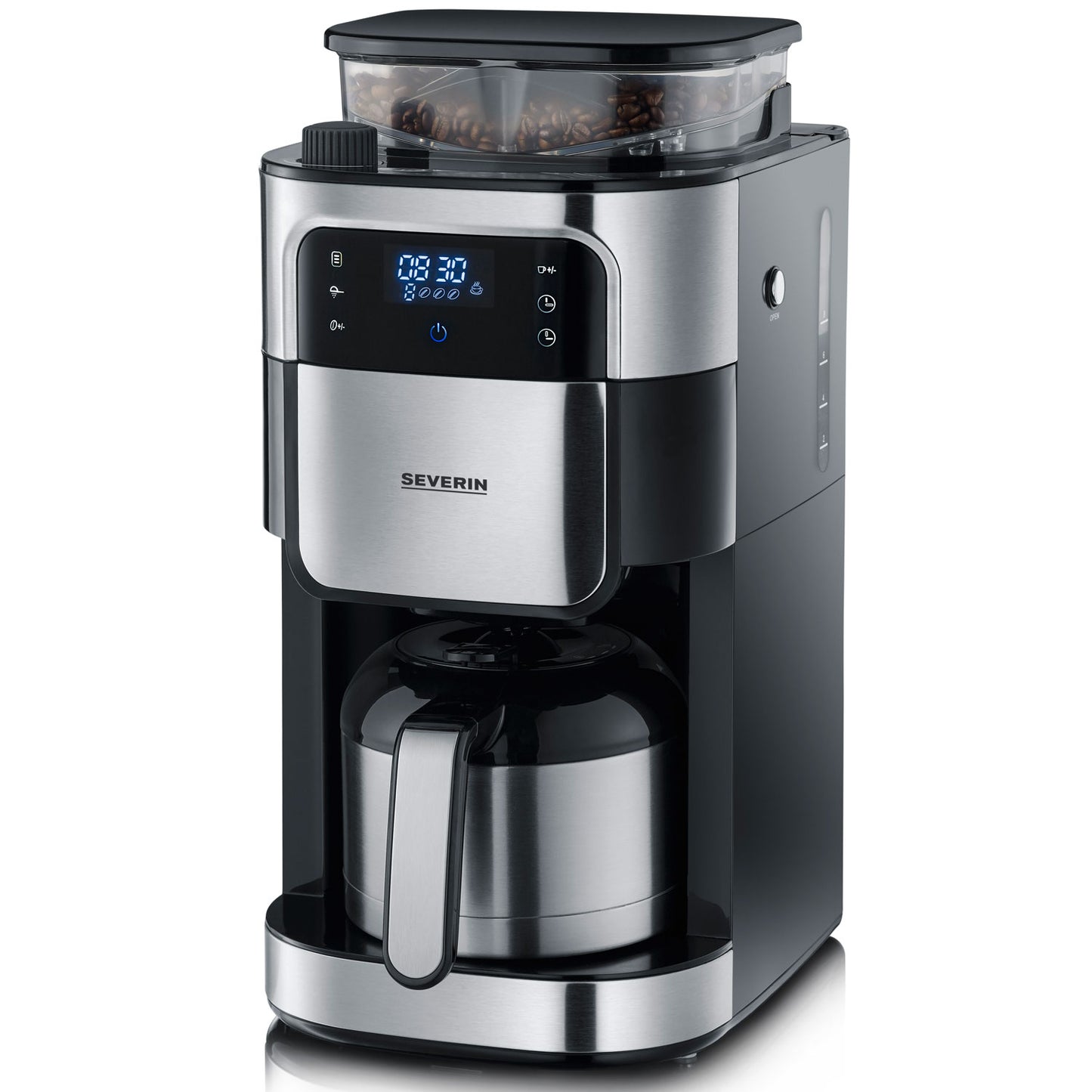Severin Kaffebryggare Termos med Kvarn Touch KA4814-Scandikitchen