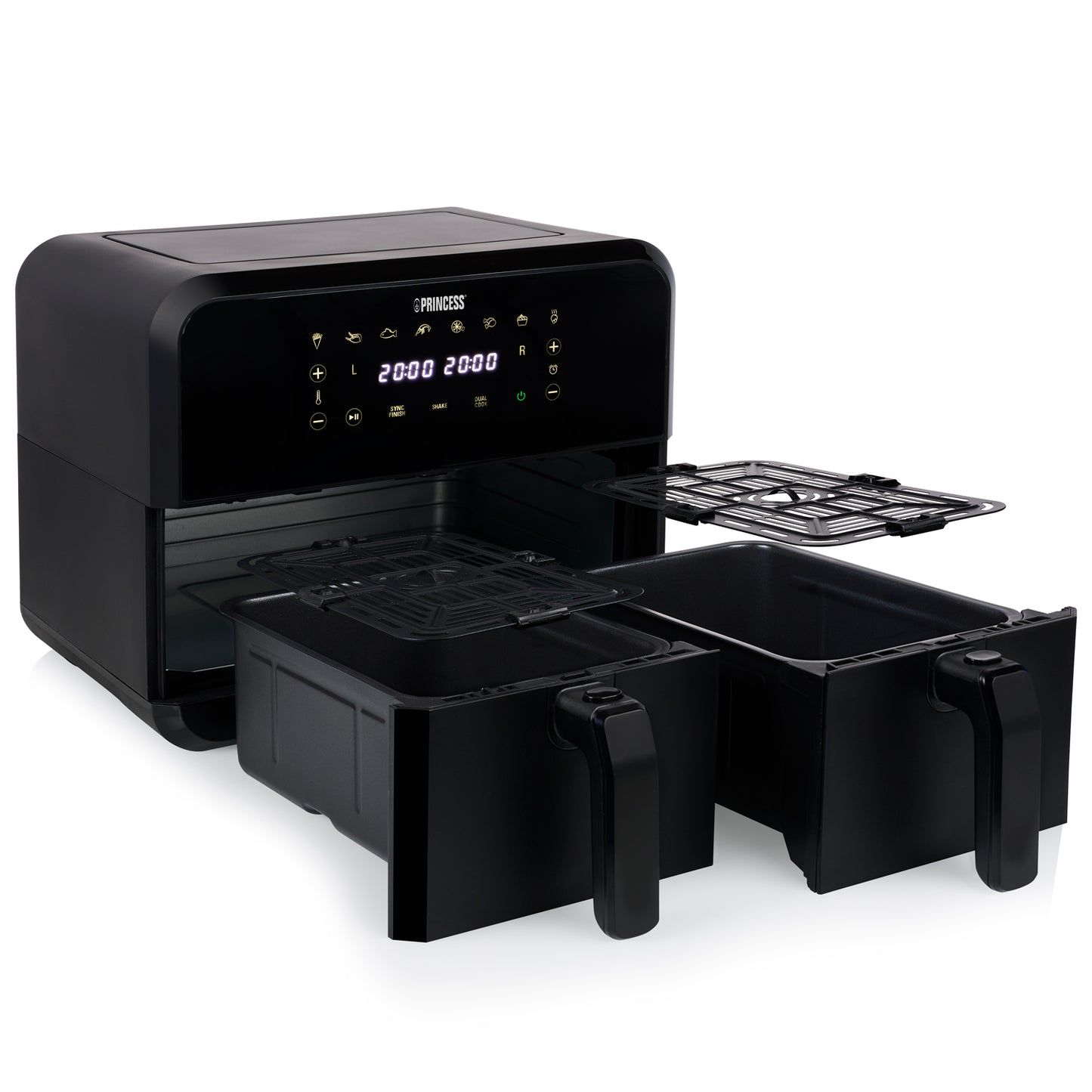 Princess Double Basket Aerofryer 2 x 4 liter-Scandikitchen