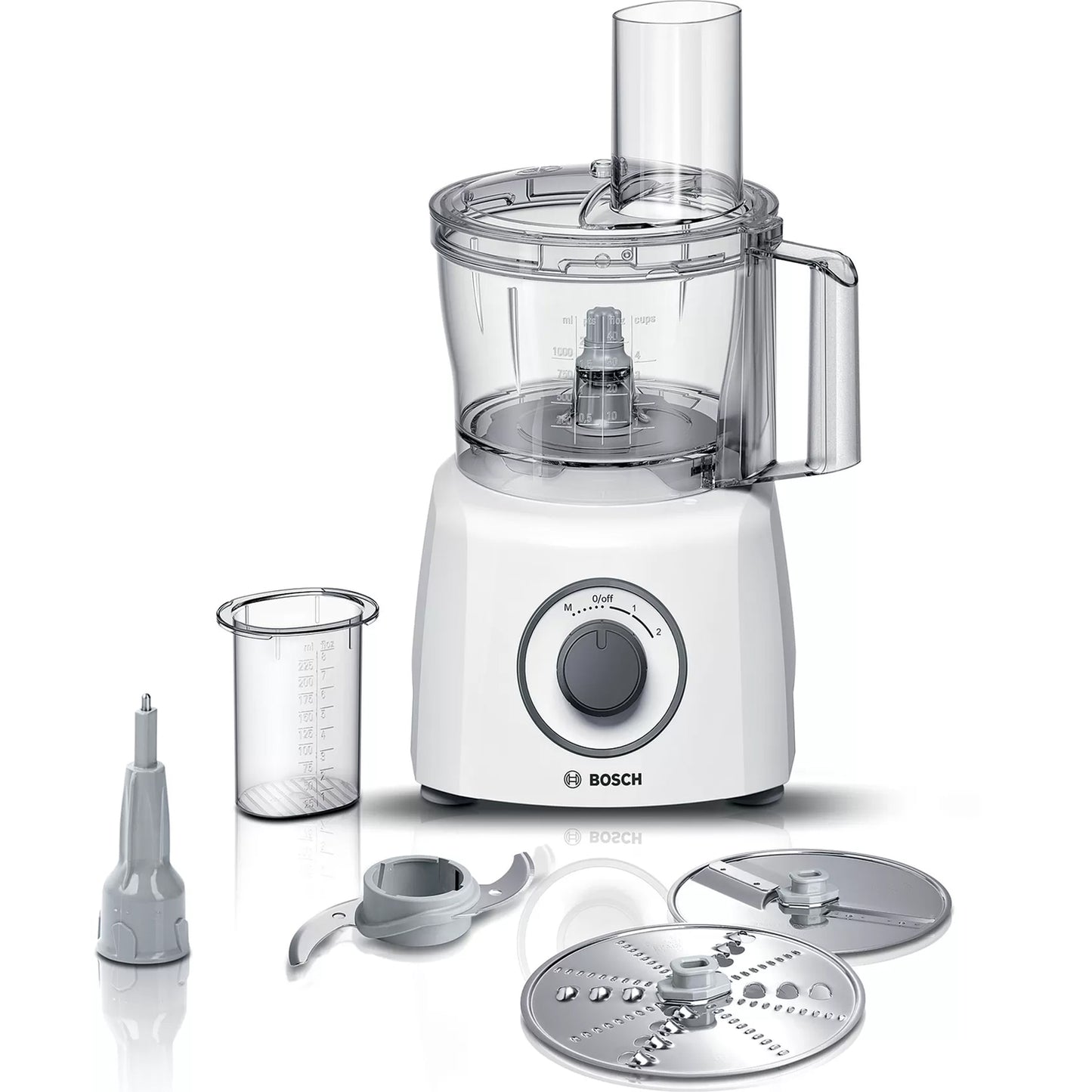 Bosch Matberedare 800 W Vit MCM3110W-Scandikitchen