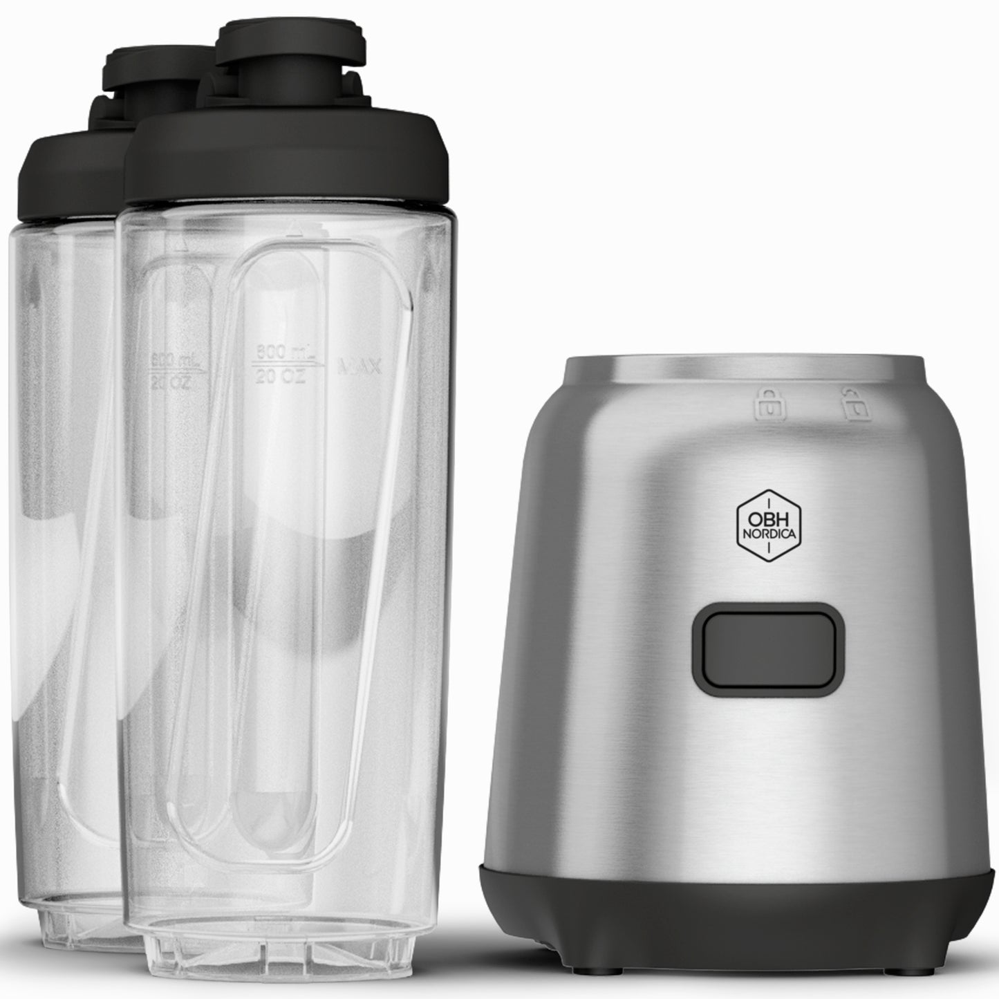 OBH Nordica Mix & Move Blender 2 x 0,6l. 300 W LH15FDS0-Scandikitchen