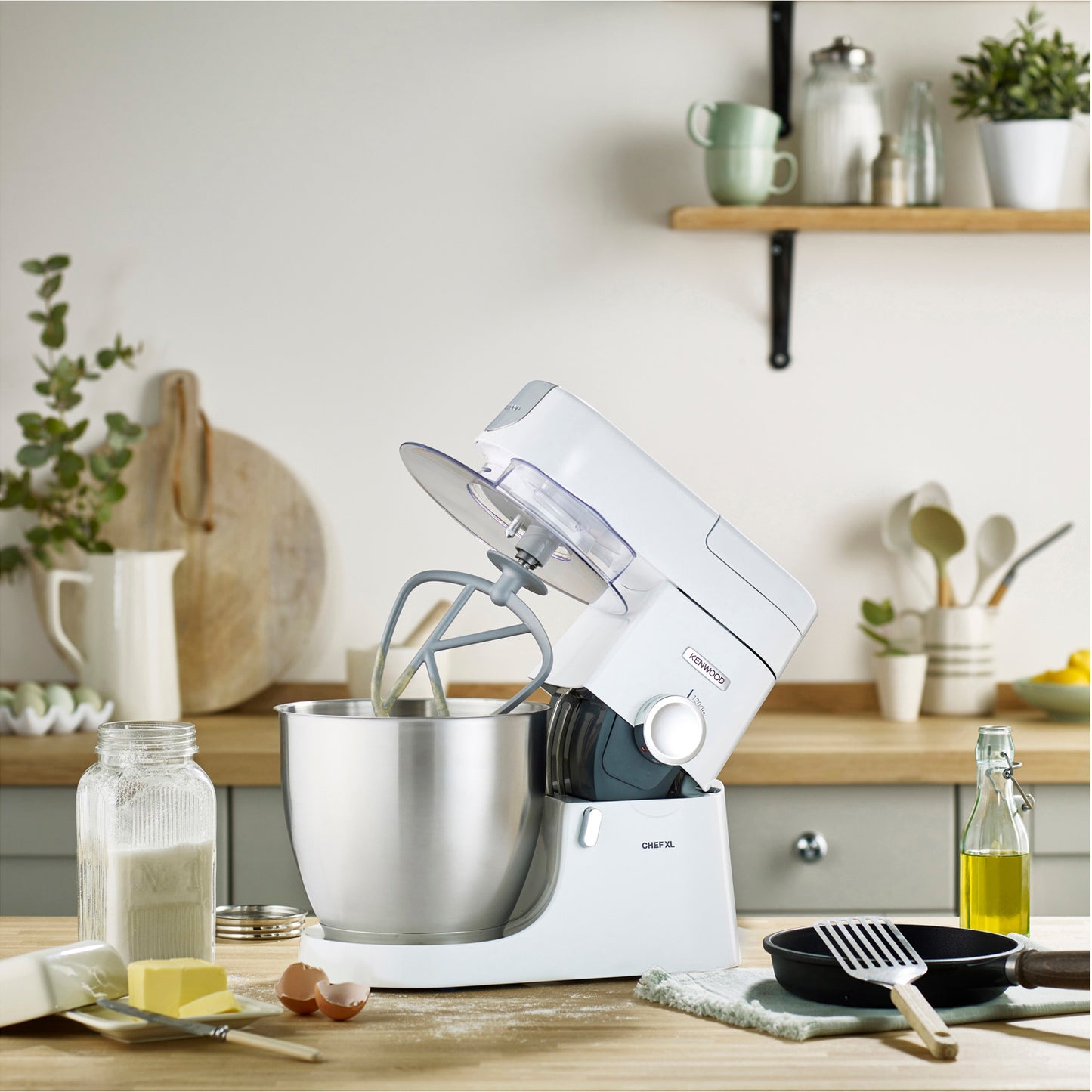 Kenwood Köksmaskin Chef XL KVL4110W inkl Blender-Scandikitchen