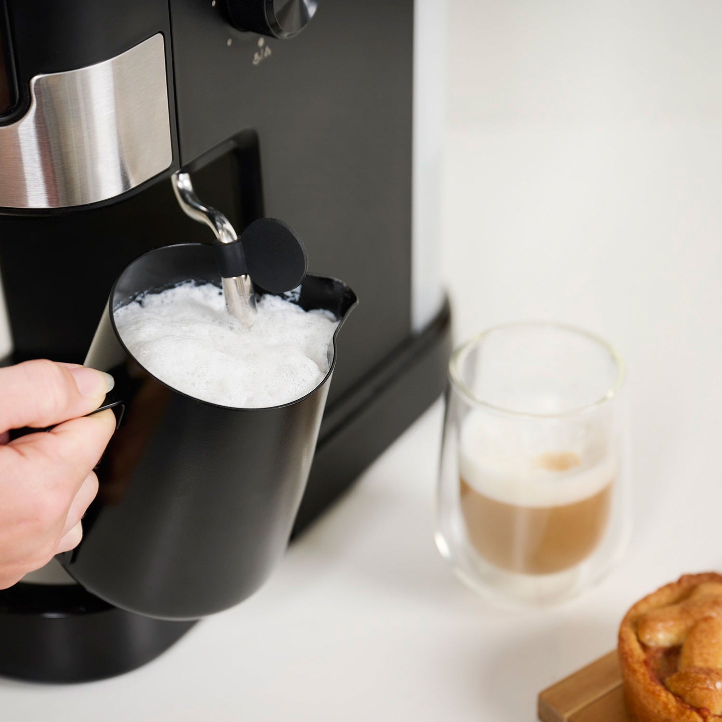 Tristar Espressomaskin Manuell CM-2278 inkl Mjölkskummare-Scandikitchen