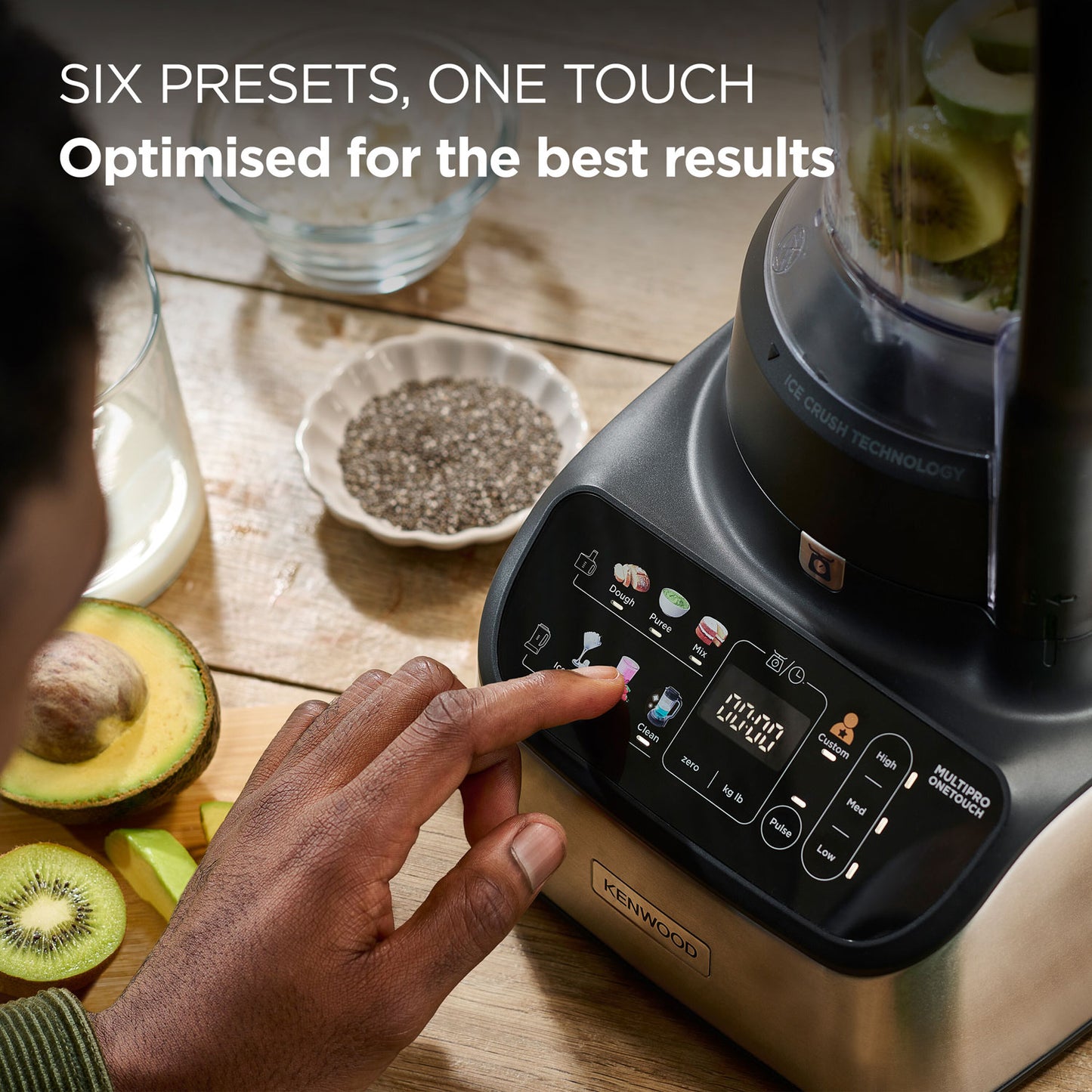 Kenwood Matberedare PRO FDM73.850SS MultiPro OneTouch-Scandikitchen