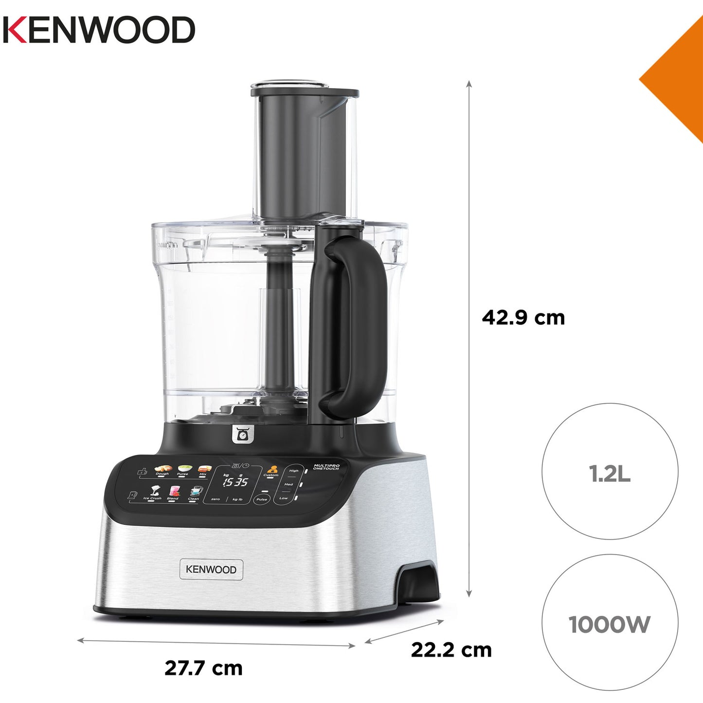 Kenwood Matberedare PRO FDM73.850SS MultiPro OneTouch-Scandikitchen