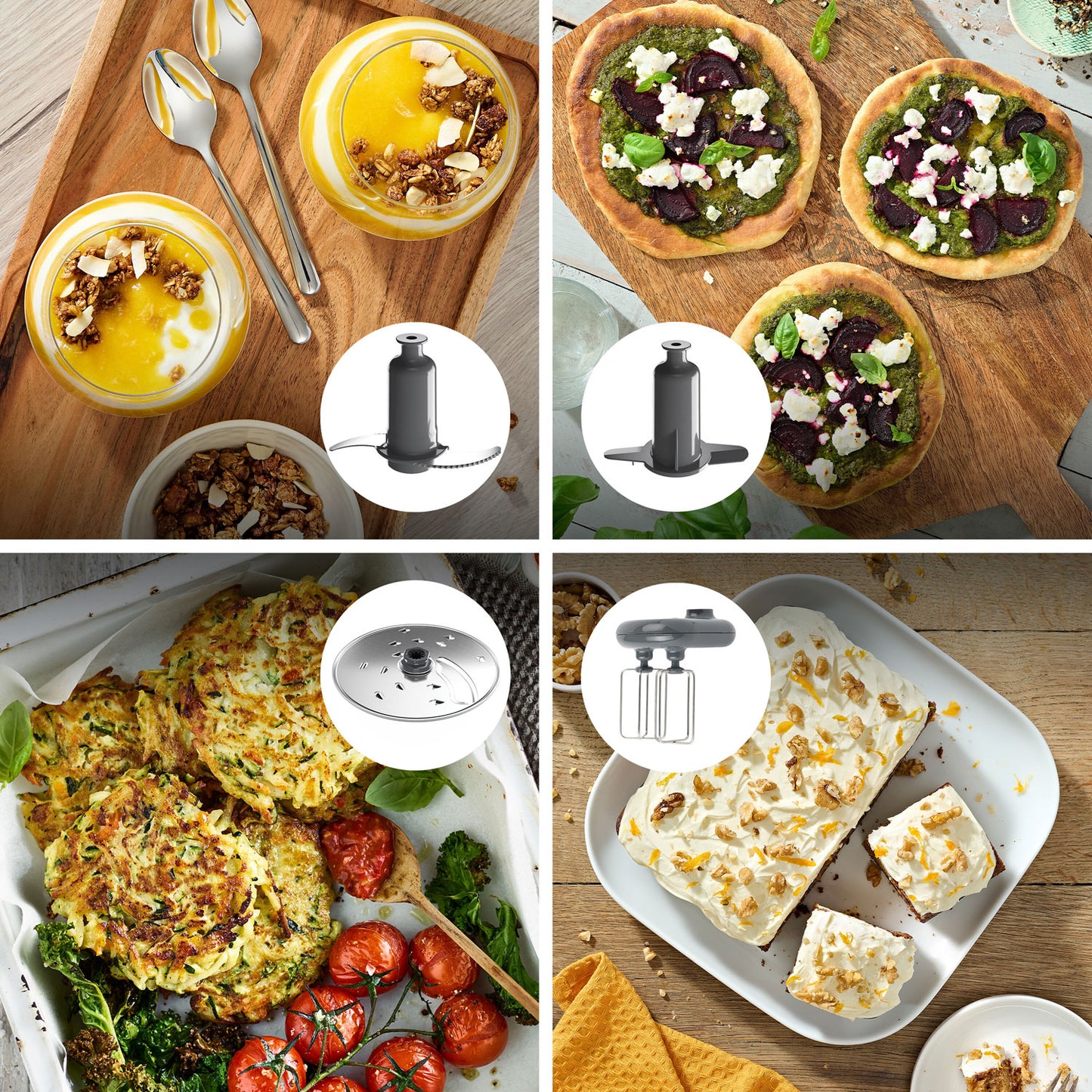 Kenwood Matberedare PRO FDM73.850SS MultiPro OneTouch-Scandikitchen