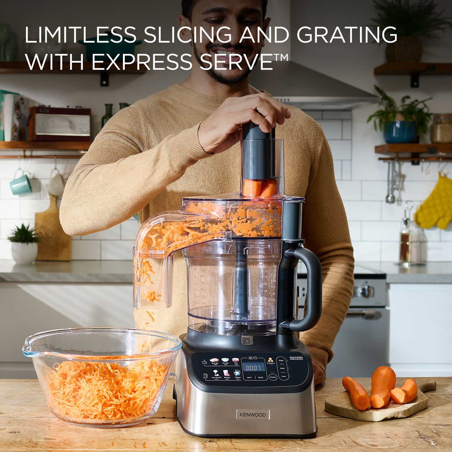 Kenwood Matberedare PRO FDM73.850SS MultiPro OneTouch-Scandikitchen