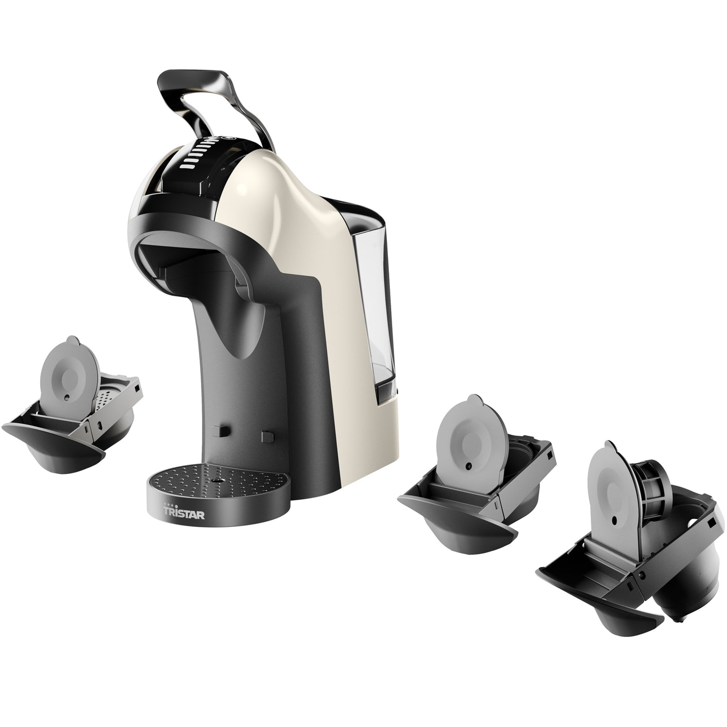 Tristar Kapselmaskin "nespresso" Kompatibel CM-2301 Multi 3in1 19bar-Scandikitchen