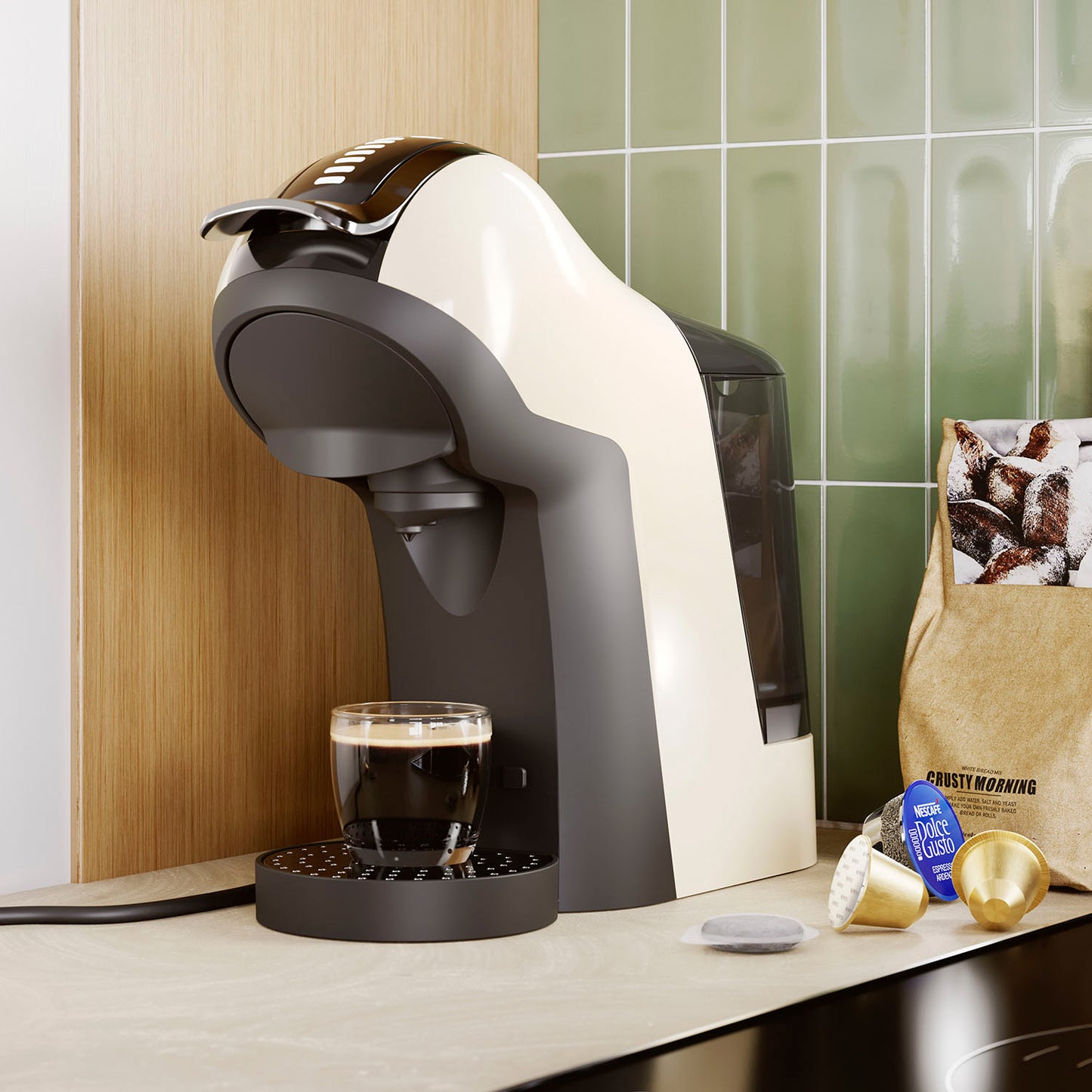Tristar Kapselmaskin "nespresso" Kompatibel CM-2301 Multi 3in1 19bar-Scandikitchen