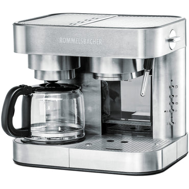 Rommelsbacher Kaffe & Espressobryggare EKS 3010 Kombibryggare Rostfritt-Scandikitchen