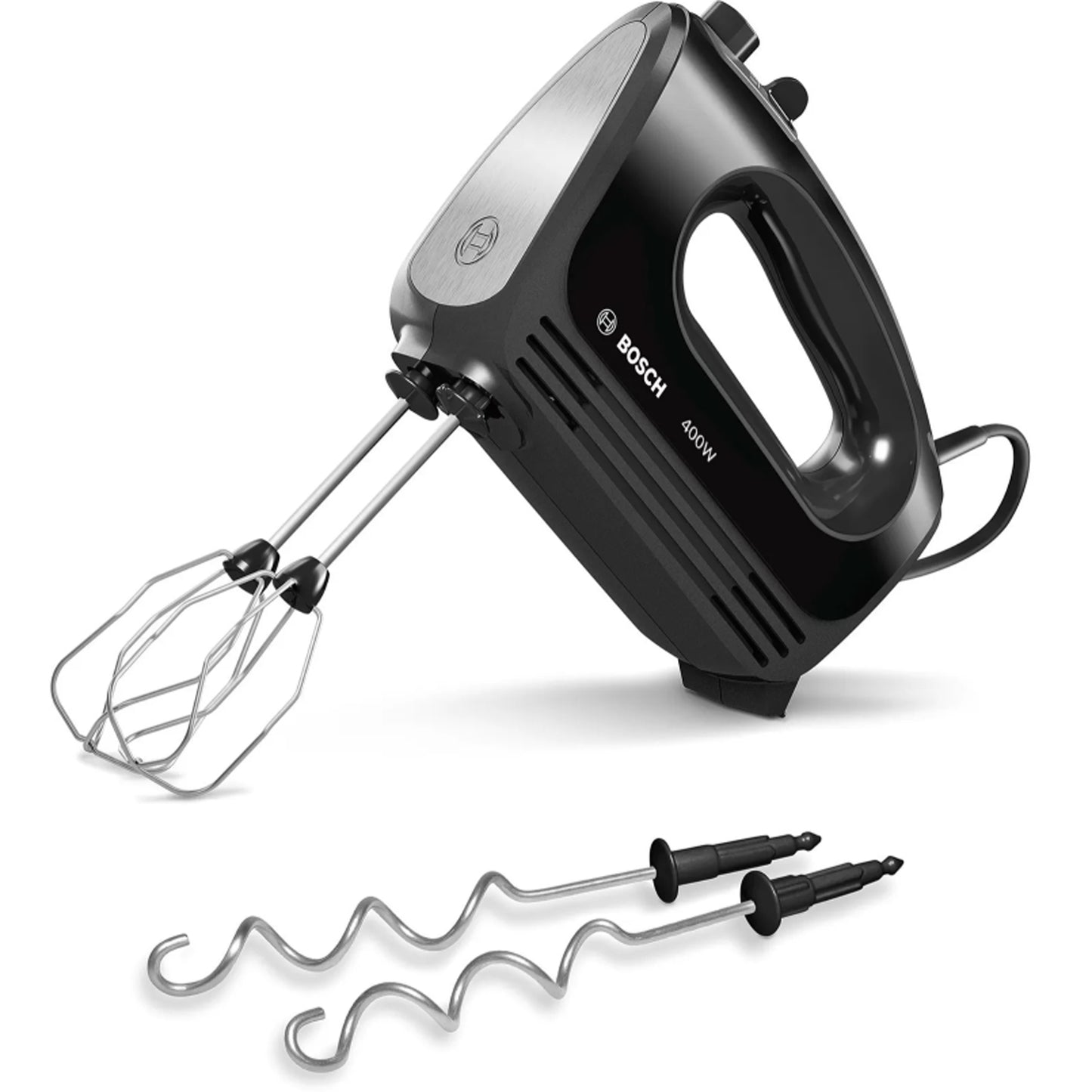 Bosch Elvisp MFQ2420B svart 400W CleverMixx Låg vikt-Scandikitchen