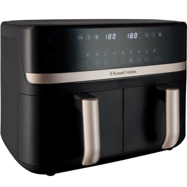 Russell Hobbs Airfryer 27680-56/RH Satisfry Dual Basket Air Fry-Scandikitchen