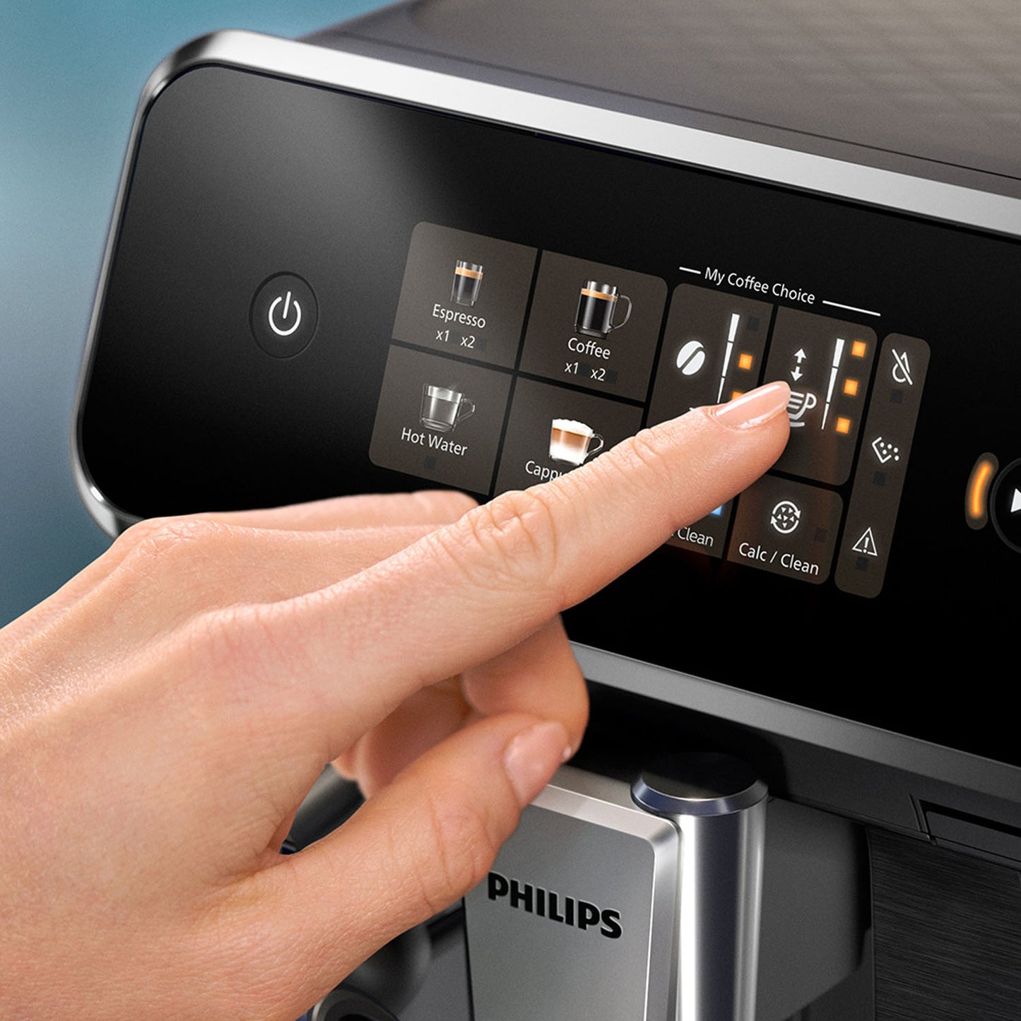 Philips Helautomatisk espressomaskin EP2336/40 (svart/krom)-Scandikitchen