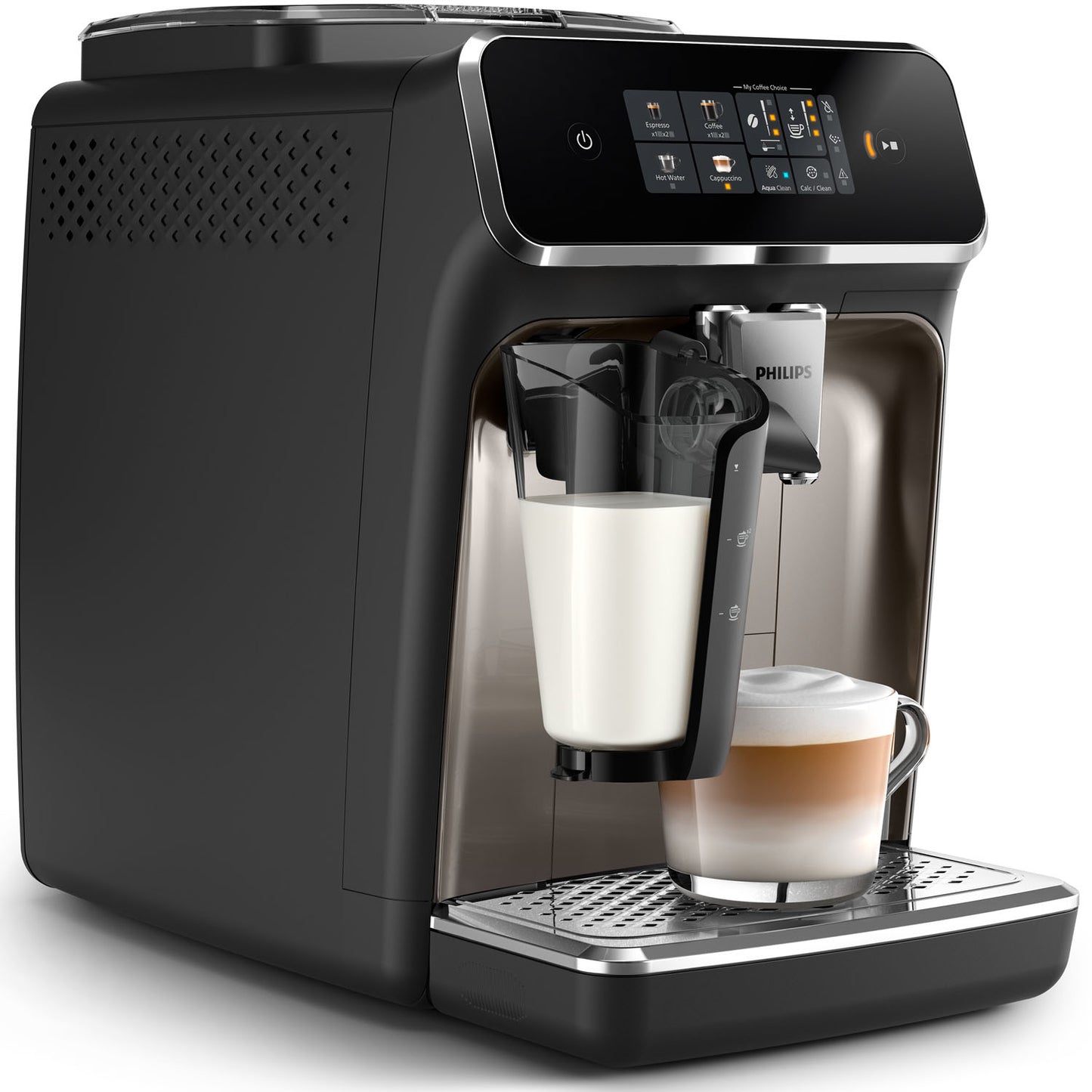 Philips Helautomatisk espressomaskin EP2336/40 (svart/krom)-Scandikitchen