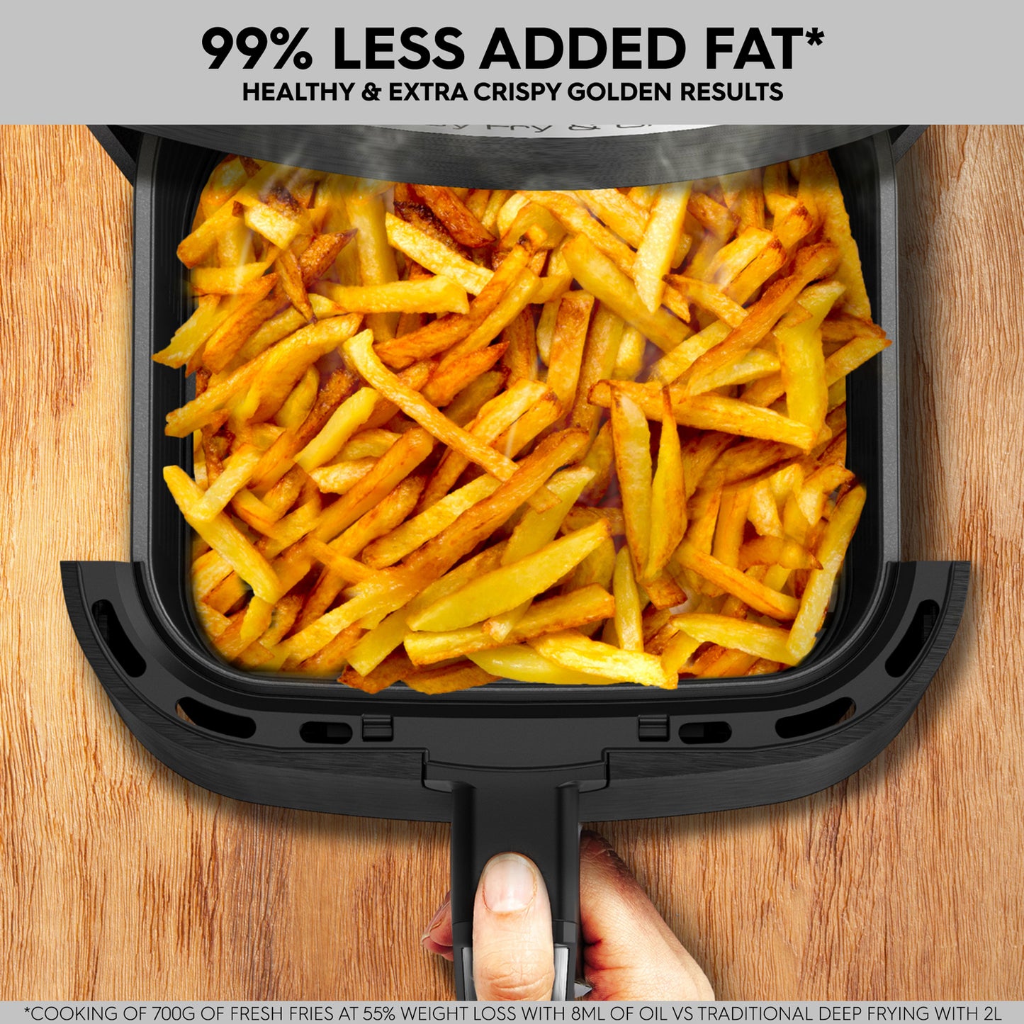 OBH Nordica Easy Fry & Grill Classic 2in1 4,2L 1550W - Air Fryer-Scandikitchen