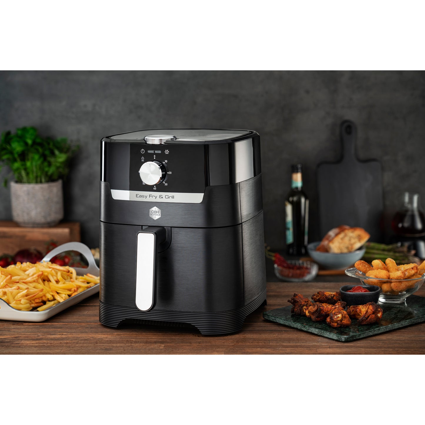 OBH Nordica Easy Fry & Grill Classic 2in1 4,2L 1550W - Air Fryer-Scandikitchen
