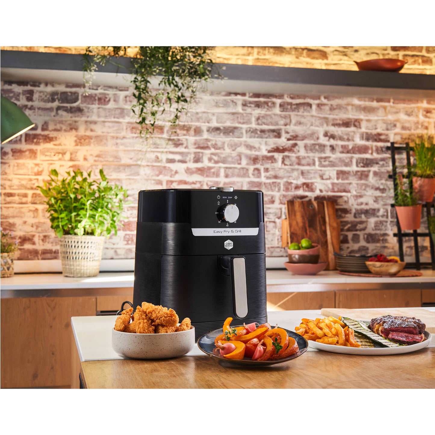 OBH Nordica Easy Fry & Grill Classic 2in1 4,2L 1550W - Air Fryer-Scandikitchen