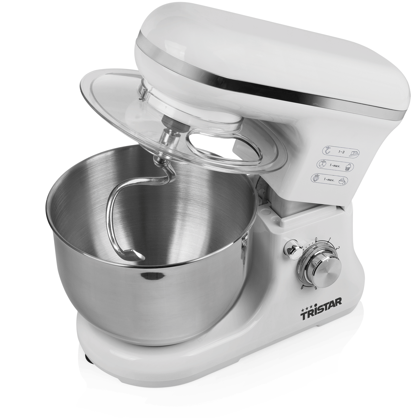 Tristar Köksmaskin 5,0l Rostfri skål MX-4817 1200Watt-Scandikitchen