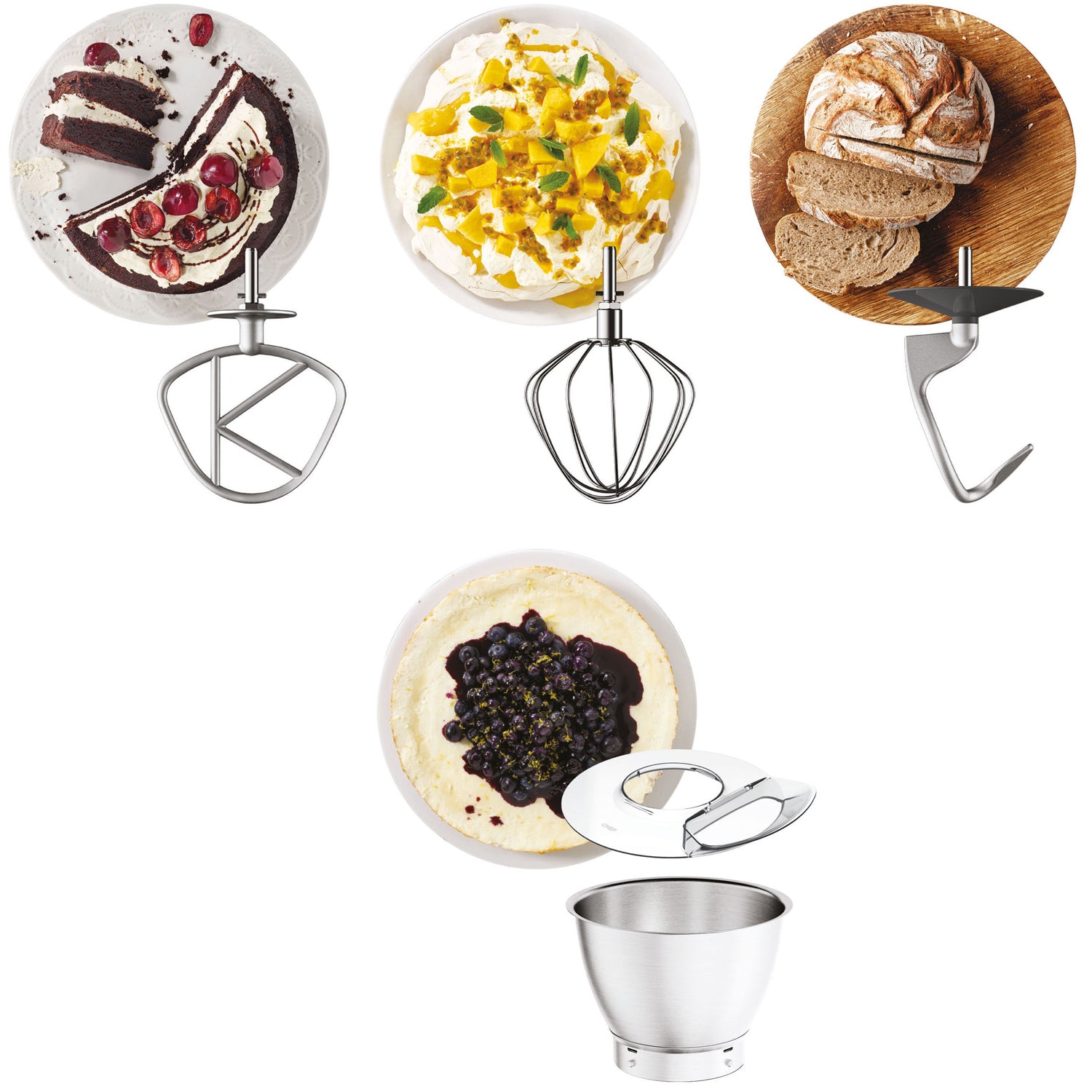 Kenwood Köksmaskin KVC65.001WH Kenwood-Scandikitchen