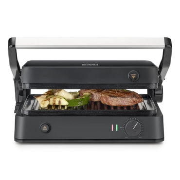Severin Elektrisk kontaktgrill KG 2398, svart-Scandikitchen