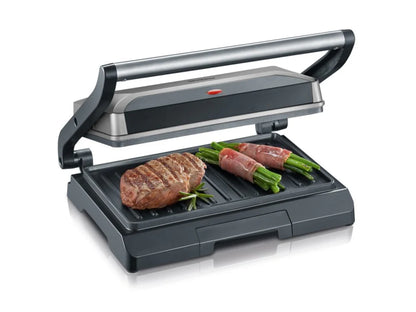Severin Elkontaktgrill KG 2391, 800 W-Scandikitchen