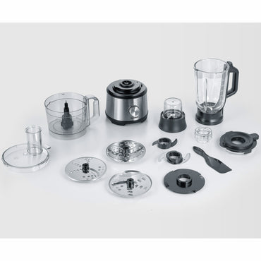 Severin Matberedare 1200 W Mixer, Bunke, Rivskivor-Scandikitchen