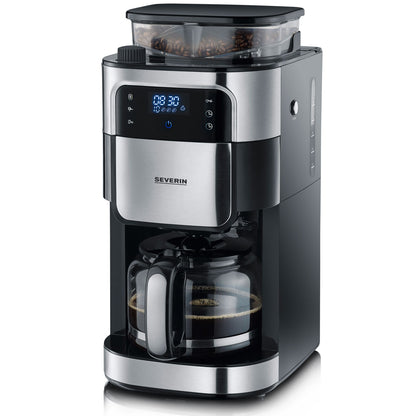 Severin Kaffebryggare med kvarn 10 Koppar 1000W KA4813-Scandikitchen