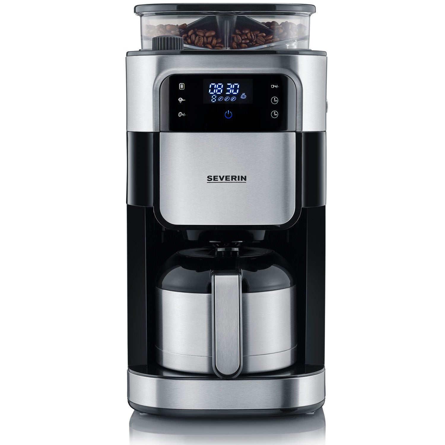 Severin Kaffebryggare Termos med Kvarn Touch KA4814-Scandikitchen