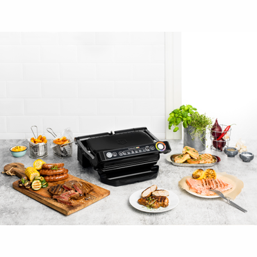 OBH Nordica Optigrill+ Black with Tray-Scandikitchen