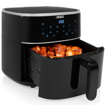 Princess Digital Varmluftsfritös 8 liter Svart-Scandikitchen
