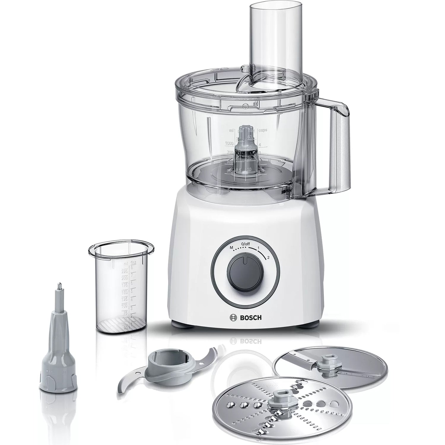 Bosch Matberedare 800 W Vit MCM3110W-Scandikitchen
