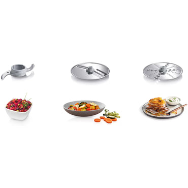 Bosch Matberedare 800 W Vit MCM3110W-Scandikitchen