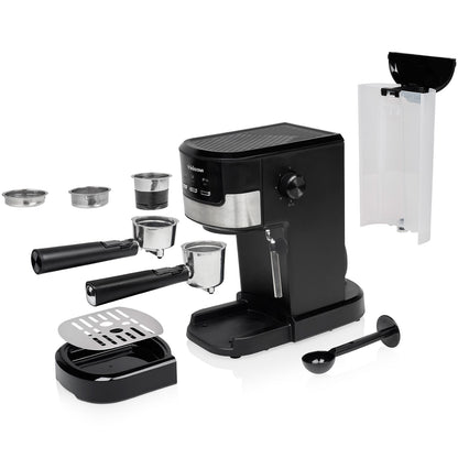Tristar Espressomaskin Manuell CM-2278 inkl Mjölkskummare-Scandikitchen