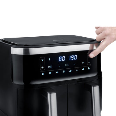 Severin Airfryer Med Dubbla Korgar-Scandikitchen