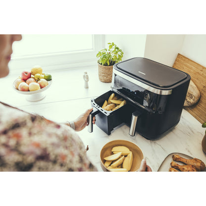 Severin Airfryer Med Dubbla Korgar-Scandikitchen