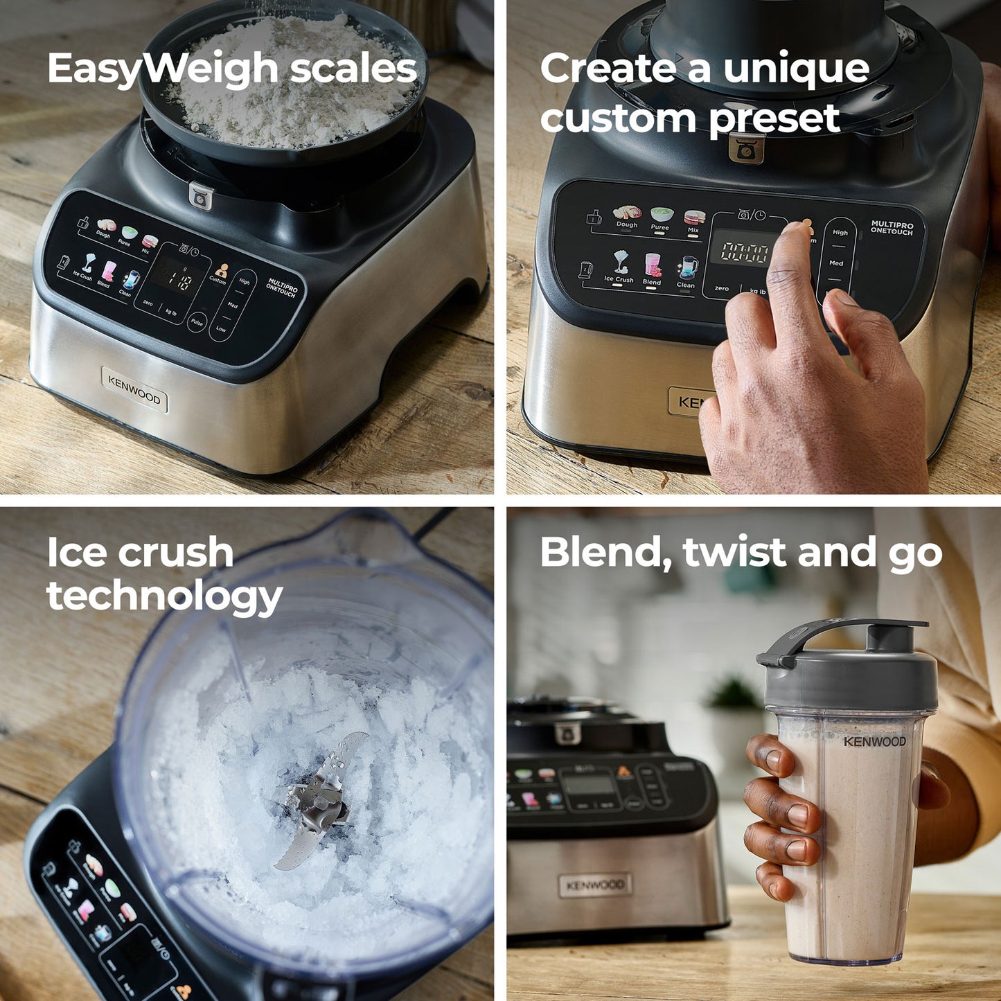Kenwood Matberedare PRO FDM73.850SS MultiPro OneTouch-Scandikitchen