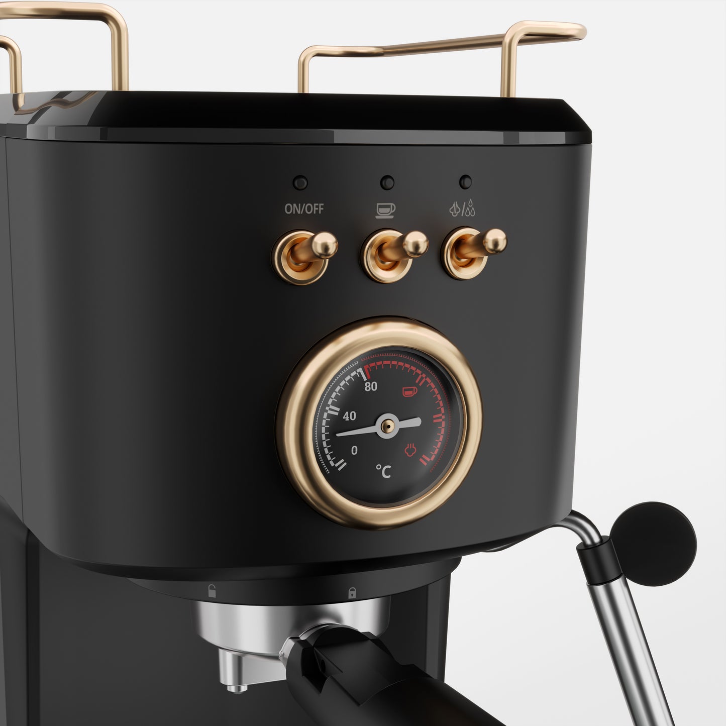 Princess Espressomaskin Manuell 249417 20Bar 1,2lc 1100W-Scandikitchen