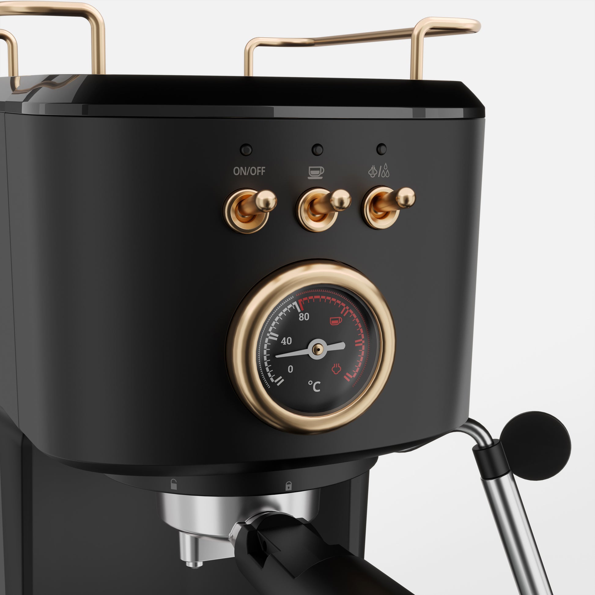 Princess Espressomaskin Manuell 249417 20Bar 1,2lc 1100W-Scandikitchen