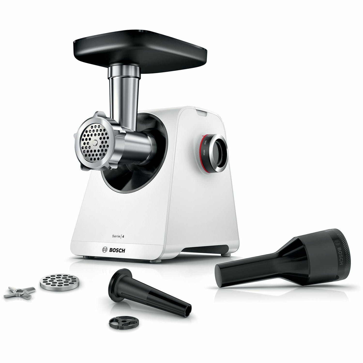 Bosch Köttkvarn MFWS420W 1300W Rostfri Kvarn-Scandikitchen