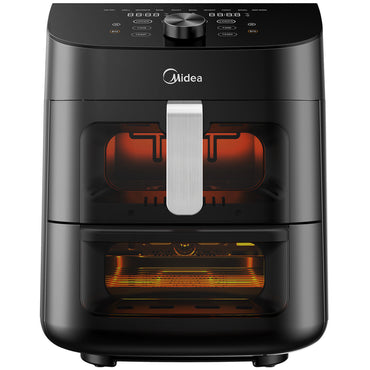 Midea Airfryer 2 i 1 Kombination med Ugn 6,4 + 4,4 Liter-Scandikitchen
