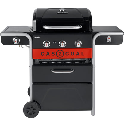 Char-Broil Hybridgrill Gas2Coal 2.0 3+1 Brännare 140925