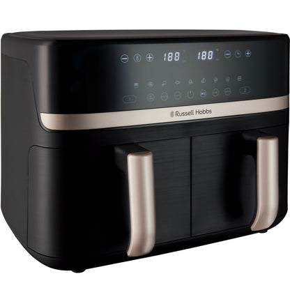 Russell Hobbs Airfryer 27680-56/RH Satisfry Dual Basket Air Fry-Scandikitchen