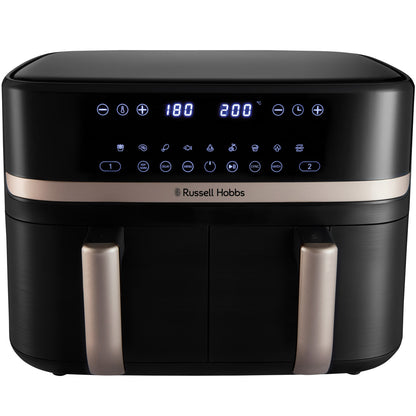 Russell Hobbs Airfryer 27680-56/RH Satisfry Dual Basket Air Fry-Scandikitchen