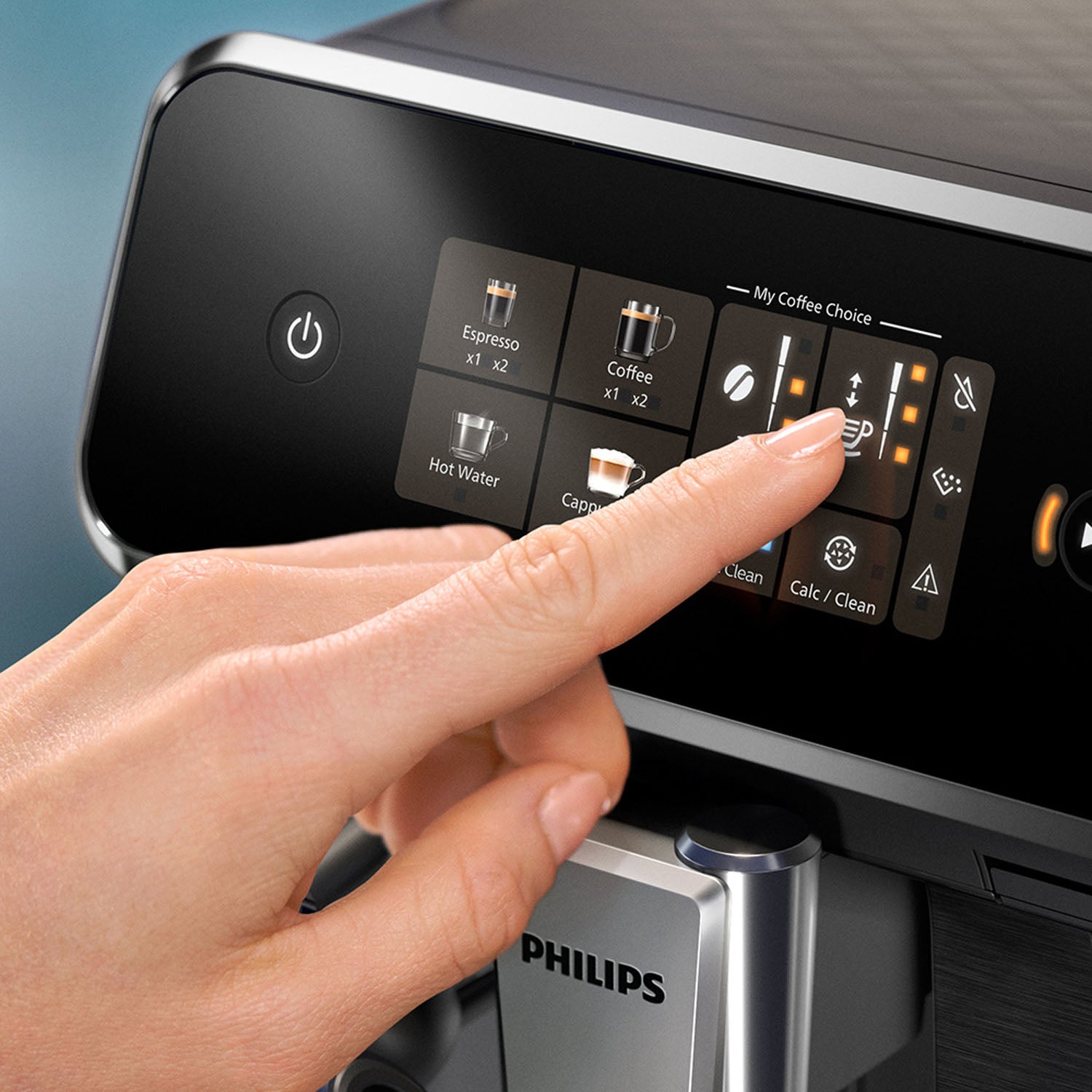 Philips Helautomatisk espressomaskin EP2336/40 (svart/krom)-Scandikitchen