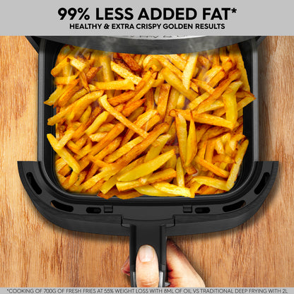 OBH Nordica Easy Fry & Grill Classic 2in1 4,2L 1550W - Air Fryer-Scandikitchen