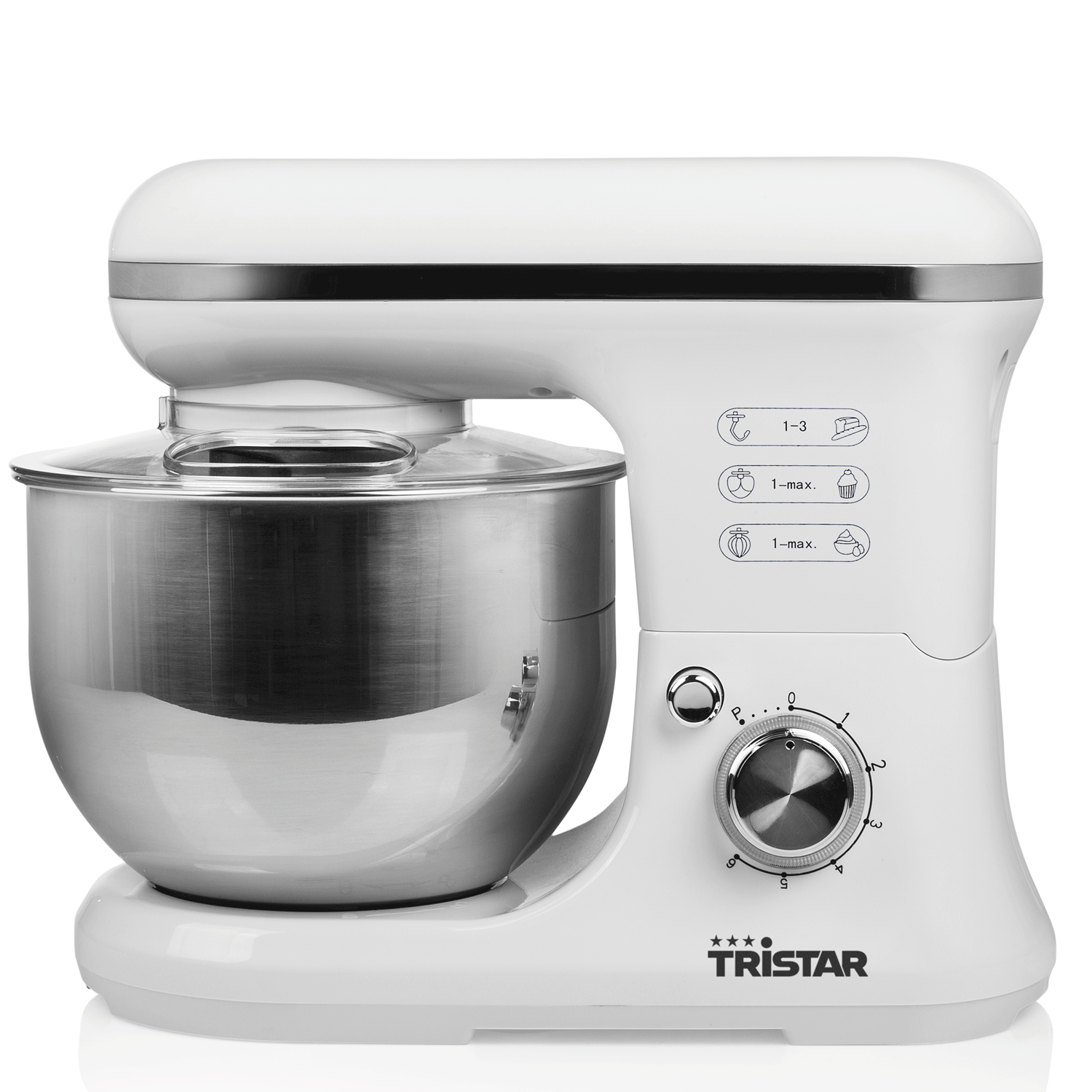 Tristar Köksmaskin 5,0l Rostfri skål MX-4817 1200Watt-Scandikitchen