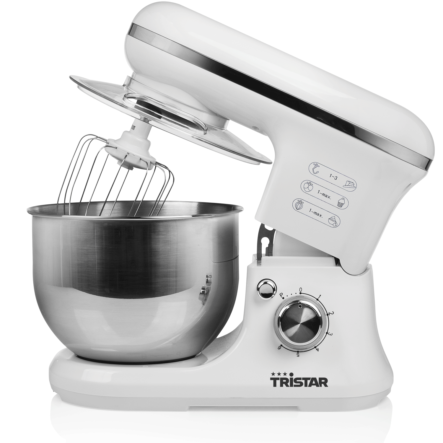 Tristar Köksmaskin 5,0l Rostfri skål MX-4817 1200Watt-Scandikitchen